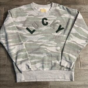 🍀☘️Judith March ‘Lucky’ Sweatshirt sz M